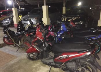 Motor Pegawai Kecamatan Digasak Maling