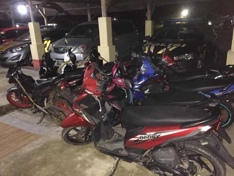 Motor Pegawai Kecamatan Digasak Maling