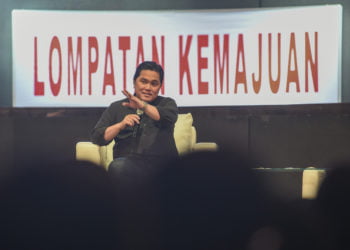 Menteri BUMN Erick Thohir. (ANTARA/NOVA WAHYUDI)