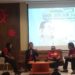 DIALOG KEBINEKAAN. Klasika menggelar dialog kebinekaan bersama (dari kiri) psikolog Maria Novitawati, founder Klasika Chepry Chaeruman Hutabarat, dan Pendeta Reva Natigor yang dimoderatori oleh Yan Barusal di Aula Growing Hope, Bandar Lampung, Sabtu (4/1).  (LAMPUNG POST/UMAR ROBBANI)