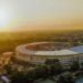Stadion Manahan Solo yang menjadi satu dari 10 stadion yang disiapkan menggelar Piala Dunia U-20 2021. (MI/WIDJAJADI)