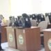 PERSIAPAN CAT CPNS. Panitia mempersiapkan untuk computer assisted test (CAT) CPNS di Aula Kantor Unit Penyelenggaraan Seleksi Calon dan Penilaian Kompetensi Aparatur Sipil Negara Badan Kepegawaian Negara (BKN) Kantor Regional V, Jalan Nusa Indah I, Pahoman, Bandar Lampung, Minggu (26/1). CAT tersebut akan di mulai sejak Senin, 27 Januari 2020 sampai Senin, 17 Februari 2020.
LAMPUNG POST/ZAINUDDIN