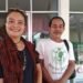 Gita, dan Budi, dua aktivis lingkungan, giat melakukan pendampingan pengelolaan sampah kepada masyarakat Tubaba. LAMPUNG POST/AHMAD SOBIRIN