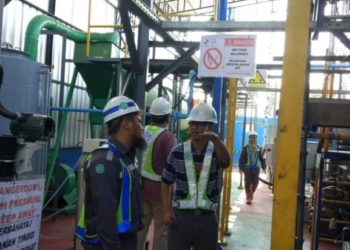 PENGELOLAAN SAMPAH. Alat pengolahan sampah menjadi energi alternatif penghasil listrik. (ITS/Humas)