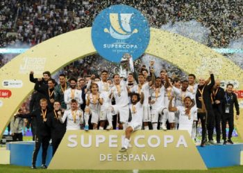 Real Madrid Juara Piala Super Spanyol(TWITTER REAL MADRID)