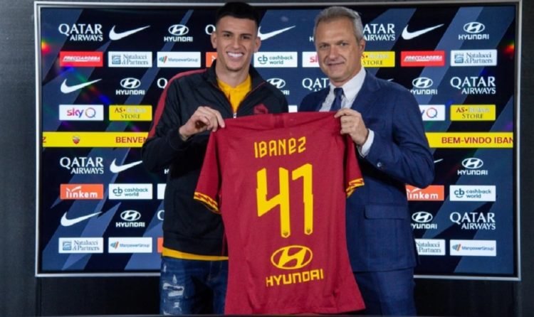 Pemain anyar AS Roma, Roger Ibanez(ASROMA.COM)