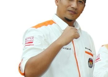 Komisioner KPU Bandar Lampung Fery Triatmojo