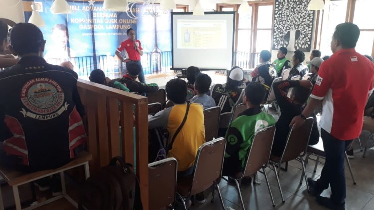 Gaspool Dukung Penjualan Oli Shell Advance