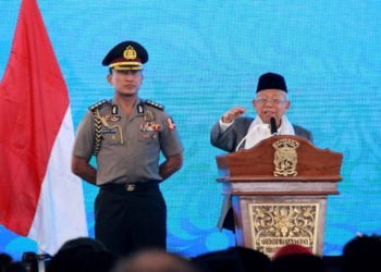 Wakil Presiden Ma'ruf Amin. (ANTARA/ANIS EFIZUDIN)