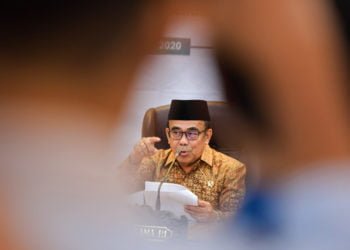 Menteri Agama Fachrul Razi. (ANTARA/M RISYAL HIDAYAT)
