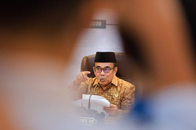 Menteri Agama Fachrul Razi. (ANTARA/M RISYAL HIDAYAT)