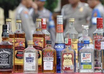 Botol Miras Hasil Operasi Cempaka Dimusnahkan