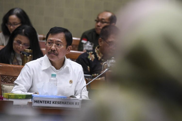 Menteri Kesehatan Terawan Agus Putranto. (ANTARA/HAFIDZ MUBARAK A)