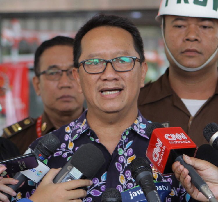 Kepala Pusat Penerangan Hukum (Kapuspenkum) Kejagung Hari Setiono. (ANTARA/RENO ESNIR)