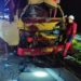 Dua orang tewas dalam lakalantas di jalan tol ruas Bakauheni - Terbanggi Besar jalur B KM 53.300 Desa Kupang , kecamatan Katibung, Lampung Selatan, Kamis, dini hari. lampost.co/Dok. warga