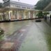 Kawasan Istana Kepresidenan terimbas banjir.Foto: Sekretaris Kabinet Pramono Anung