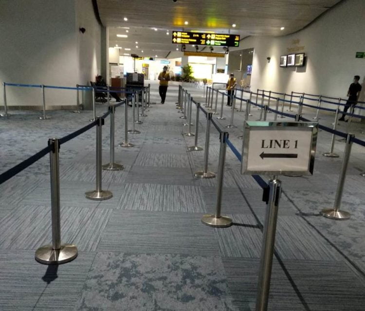 Ilustrasi jalur khusus Bandara Internasional Soekarno-Hatta, Kota Tangerang, Banten, Minggu, 9 Maret 2020. Medcom.id/ Hendrik Simorangkir