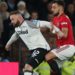 Wayne Rooney (kiri) pada laga Derby County melawan Manchester United (Twitter/Man Utd)