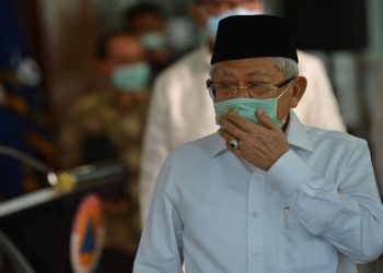 Wakil Presiden Ma'ruf Amin. (ANTARA/ADITYA PRADANA PUTRA)
