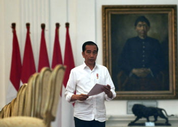 Presiden Joko Widodo. (ANTARA/SIGID KURNIAWAN)