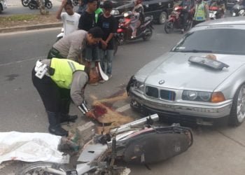 Pria Sebatang Kara Tewas Tertabrak