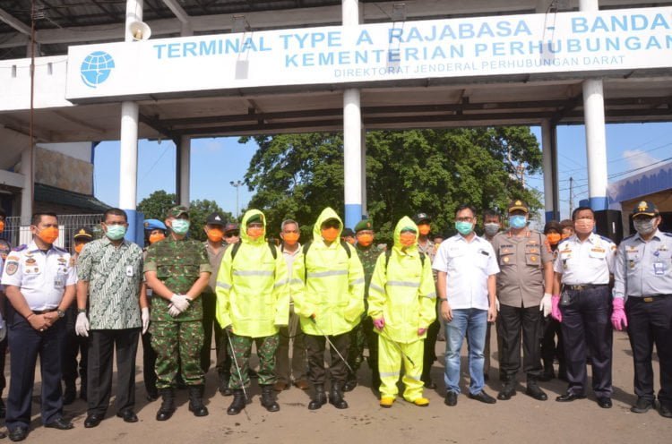 Satgas BUMN Tangkal Corona di Terminal