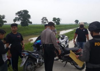 Polisi Bubarkan Balap Liar dan Ngabuburit