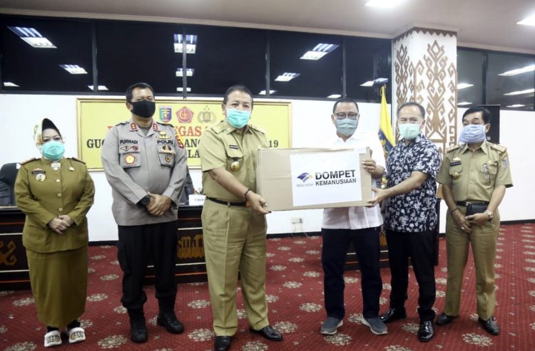 Zona Hijau, Lampung Antisipasi, Media Grup Bantu APD Covid-19