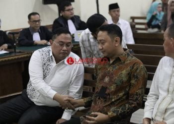 Mantan Bupati Lampura Lunasi Pidana Denda