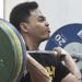 Lifter Indonesia Eko Yuli. ANTARA/Hafidz Mubarak A