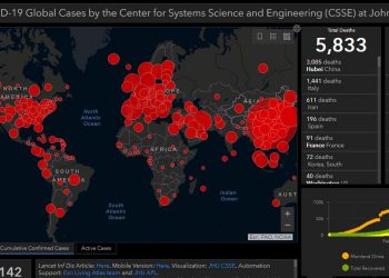 Sebaran Covid-19 di dunia. (DOK.VOI.ID)