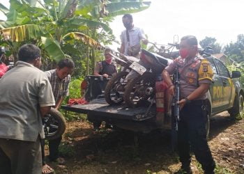 Polisi Sita 66 Motor dan 6 Ayam dari Arena Sabung