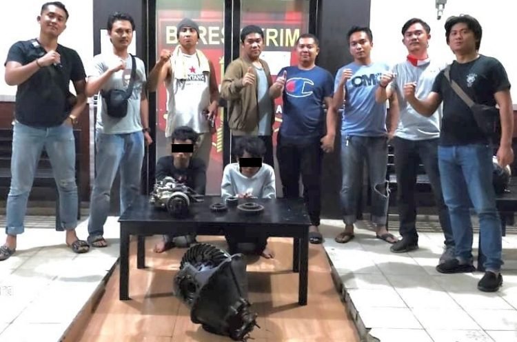 Pencuri Lima Mesin Truk Dibekuk