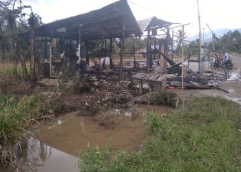 Rumah Penjual BBM Terbakar