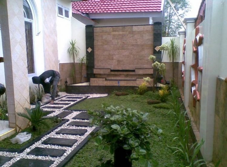 Taman asri di lahan minimalis. (DOK)