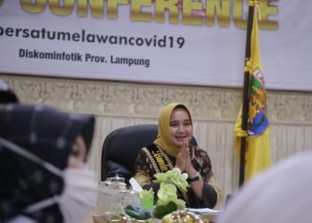 Bunda literasi Provinsi Lampung Riana Sari Arinal.