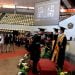 WISUDA VIRTUAL. Sebanyak 1.591 lulusan Universitas Lampung (Unila) diwisuda secara virtual, Rabu, (24/6).  Prosesi wisuda periode IV dan V yang dilakukan secara simbolik di GSG Unila diwakili 24 wisudawan terbaik.
LAMPUNG POST/ZAINUDDIN