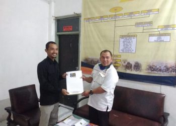 DPD PKS Kabupaten Pesawaran menyampaikan surat permintaan hasil investigasi lengkap Bawaslu Kabupaten Pesawaran