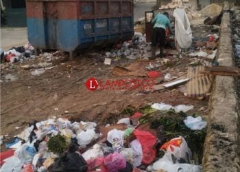 Warga Sekitar TPS Tanjungsenang Keluhkan Limbah Sampah