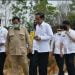 Presiden Jokowi meninjau lahan food estate. Foto: Dok. Kementerian Pertanian