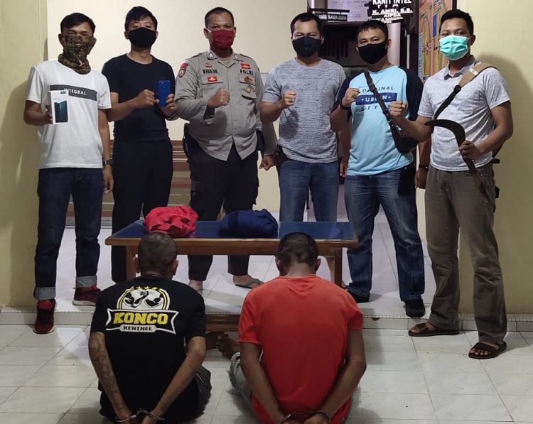 Perampas Tas Karyawan Indomaret Dibekuk