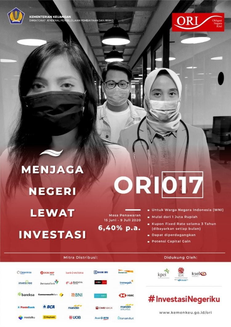 Penjualan Obligasi Negara Raup Rp18,33 Triliun