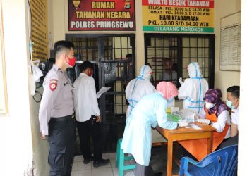 55 Tahanan Polres Pringsewu Nonreaktif