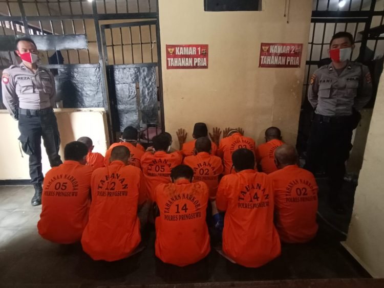 18 Pengguna Narkoba Ditangkap dalam Dua Hari