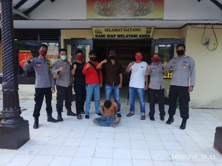 Polsek Sumberjaya Bekuk Buronan Curanmor