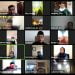 Tangkapan layar webinar nasional membahas Strategi Komunikasi Politik dalam Menghadapi Era New Normal. LAMPUNG POST/UMAR ROBBANI