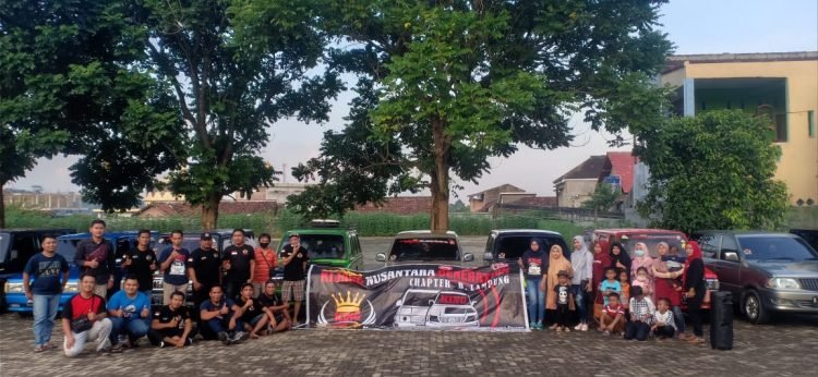 Kegiatan Komunitas Kijang Nusantara Generation Chapter Bandar Lampung. (DOK)