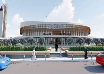 Masjid yang direncanakan akan dibangun Pemkab Mesuji. dok