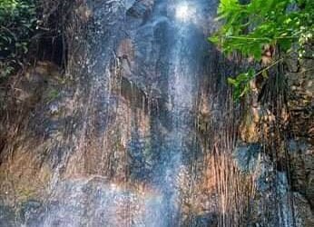 Air terjun Way Gubak. (LAMPUNG POST/ATIKA)