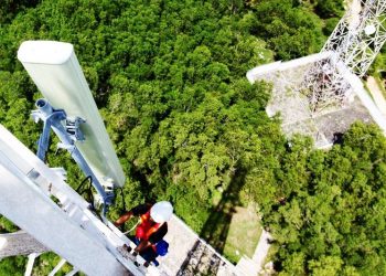 4G LTE Telkomsel Hadiah Kemerdekaan di Ujung Negeri. Foto ANTARA